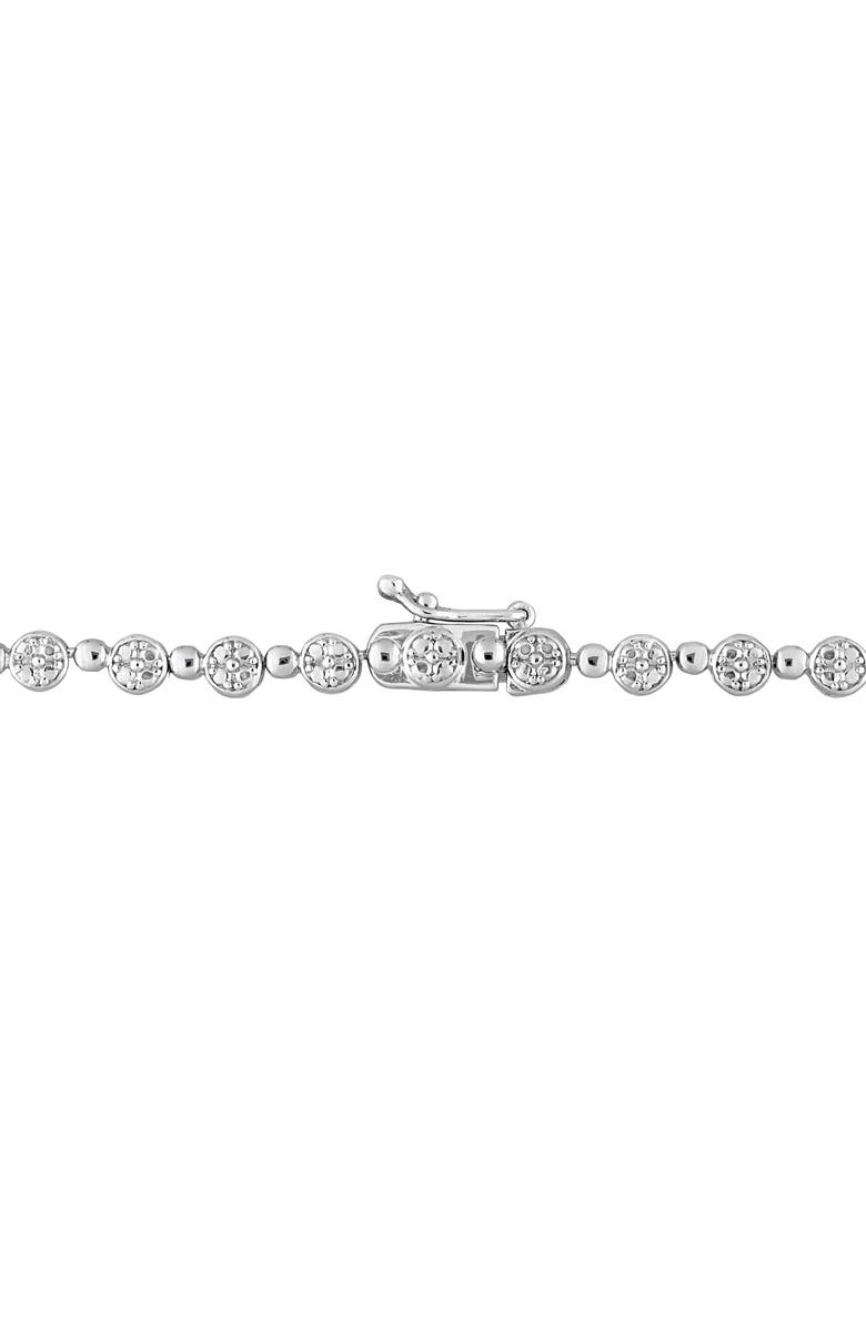 DELMAR Diamond Tennis Necklace - 0.5ct., Alternate, color, White