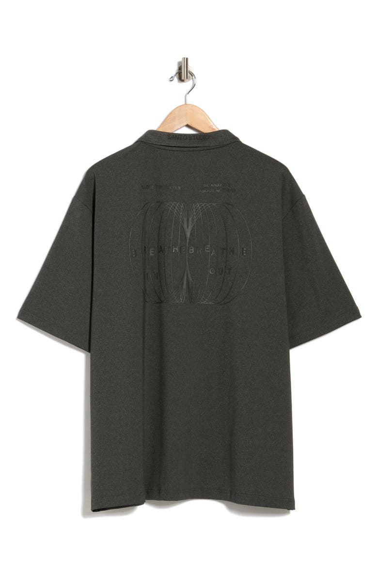 SANTO STUDIO Breathe Club Polo, Alternate, color, 