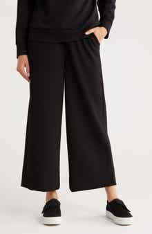Caslon® Scuba Wide Leg Pants