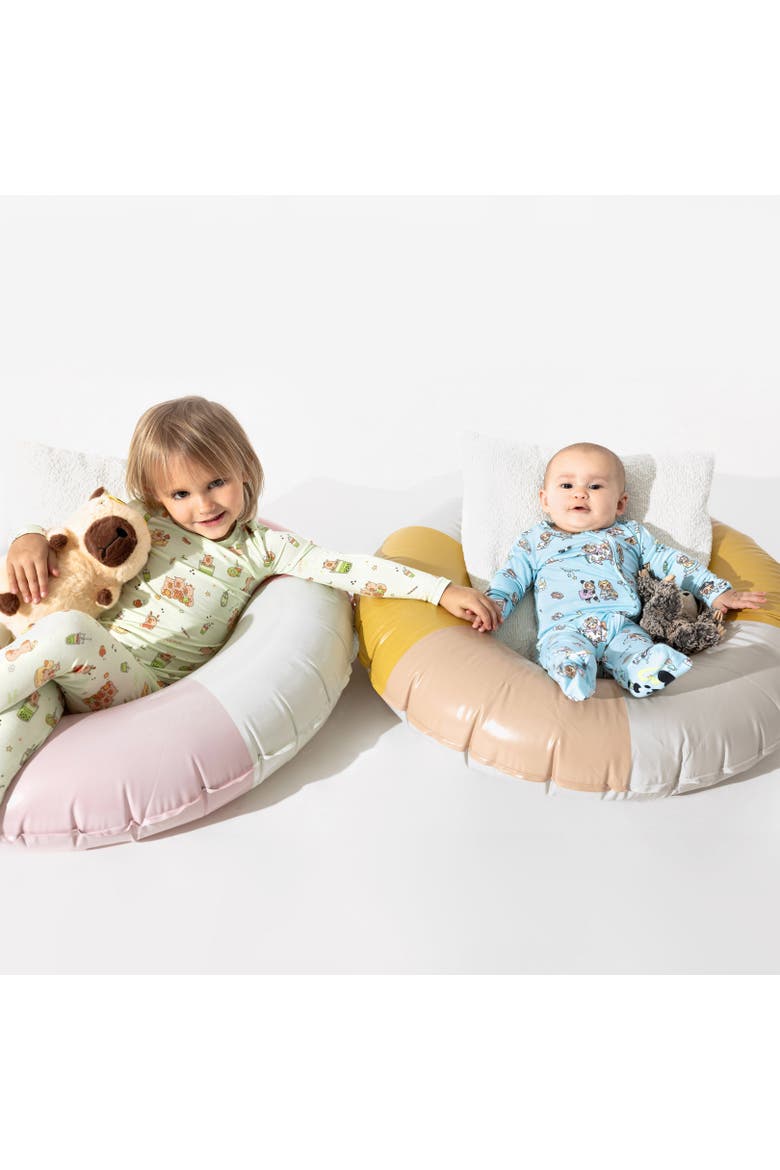 Kids' Capybara Boba Set of 2 Piece Pajamas, Alternate, color, Capybara Boba