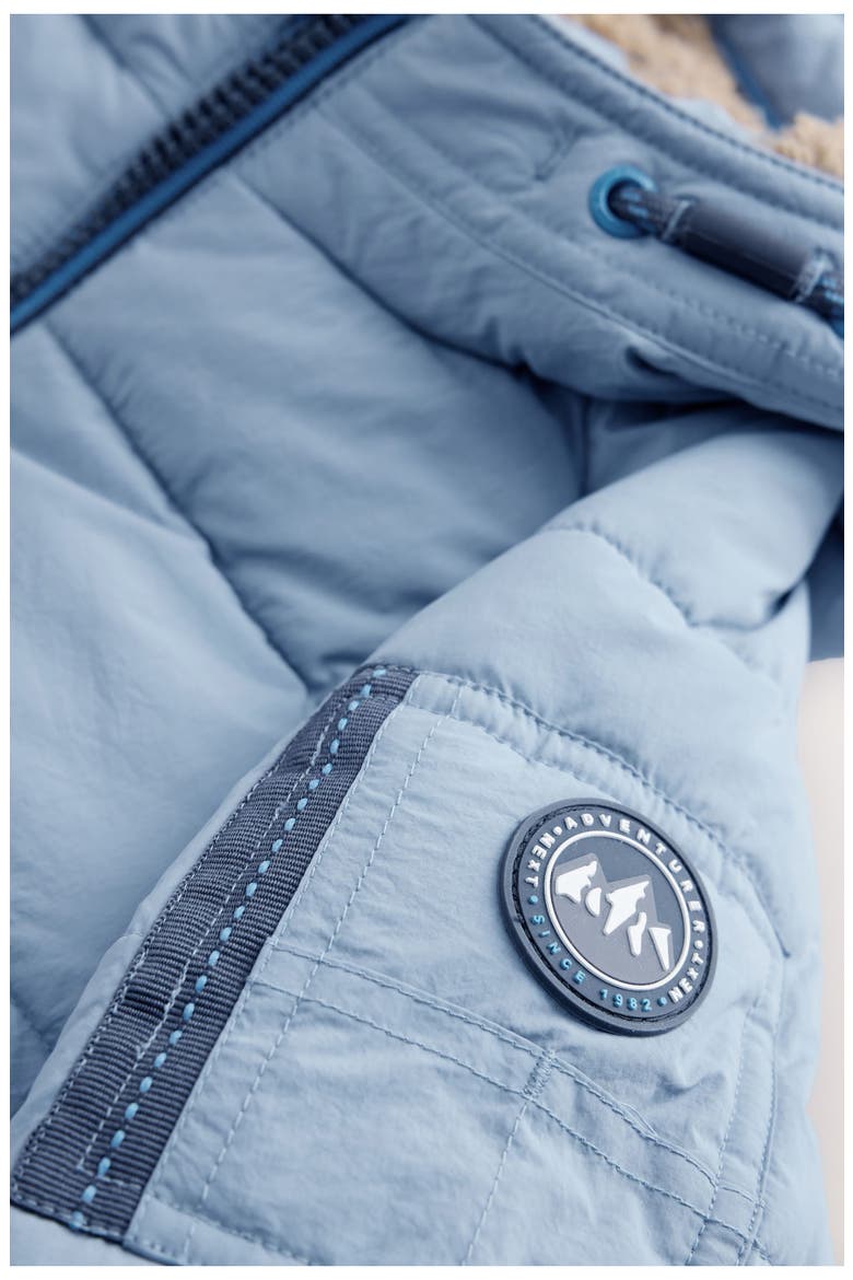 Kids' Quilted Utility Jacket, Alternate, color, BLUE