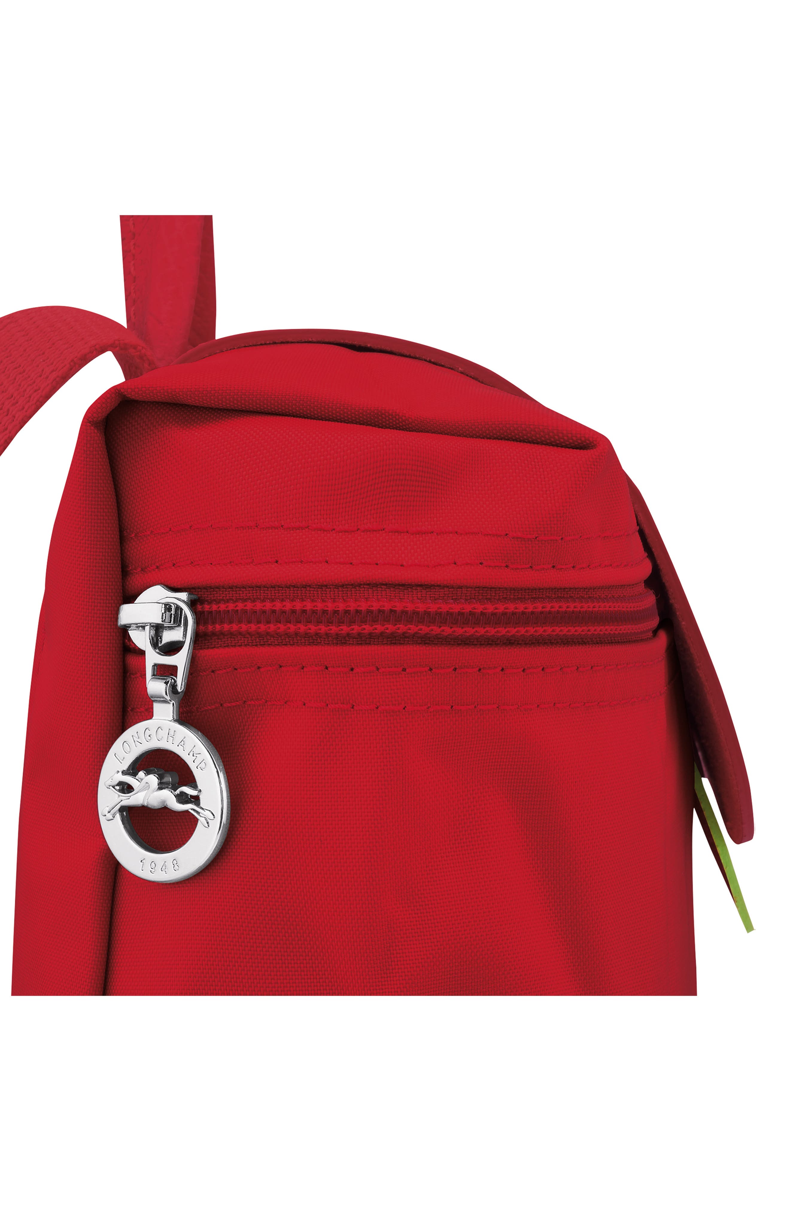 Le Pliage Recycled Canvas Backpack, Alternate, color, TOMATO