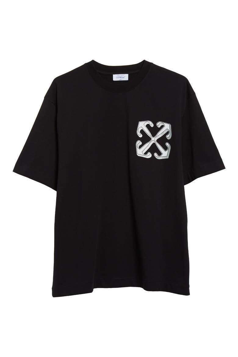Dragon Skate Graphic T-Shirt, Alternate, color, BLACK - MULTICOLOR