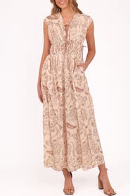 Petal & Pup Safira Paisley Floral Maxi Dress