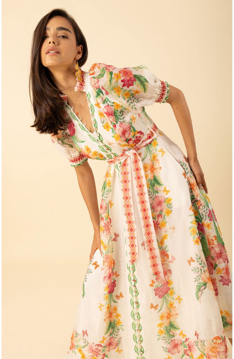 Hale Bob Alaiya Organza Maxi Dress, Alternate, color,