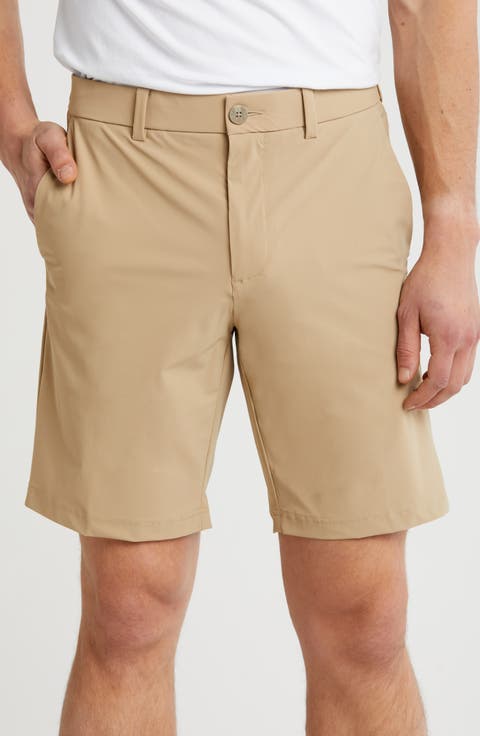 9" Flat Front Golf Shorts