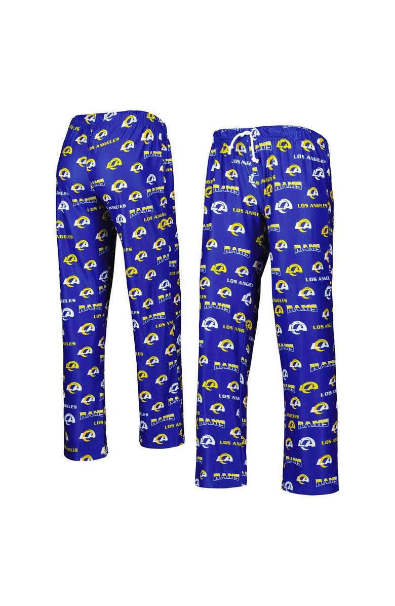 CONCEPTS SPORT Women's Concepts Sport Royal Los Angeles Rams Breakthrough Knit Pants, Main, color, 