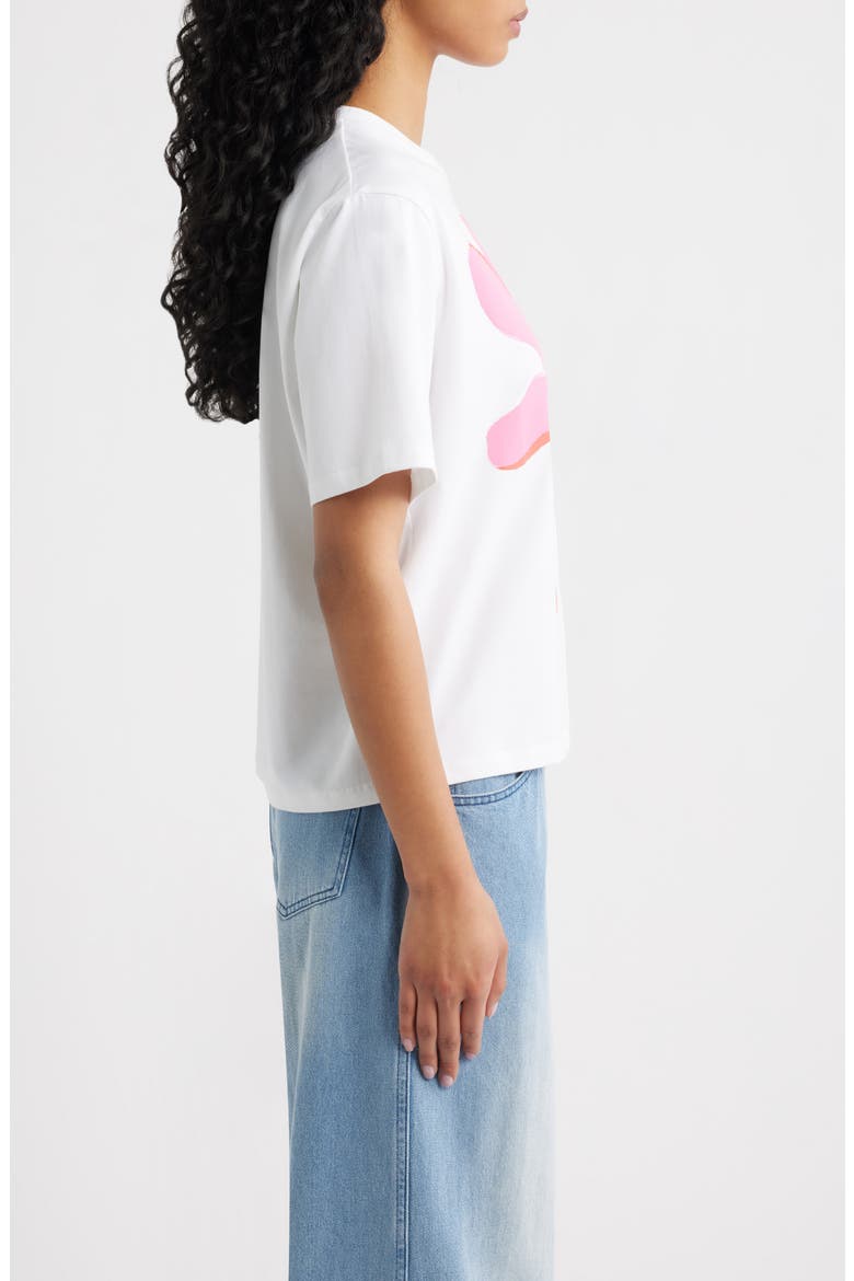 Floral Cotton Graphic T-Shirt, Alternate, color, PARADISE PUNCH