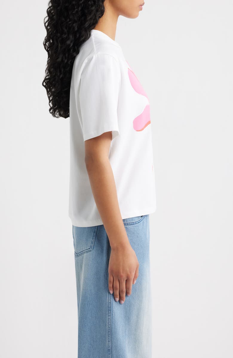 Kulani Kinis Floral Cotton Graphic T-Shirt, Alternate, color, Paradise Punch