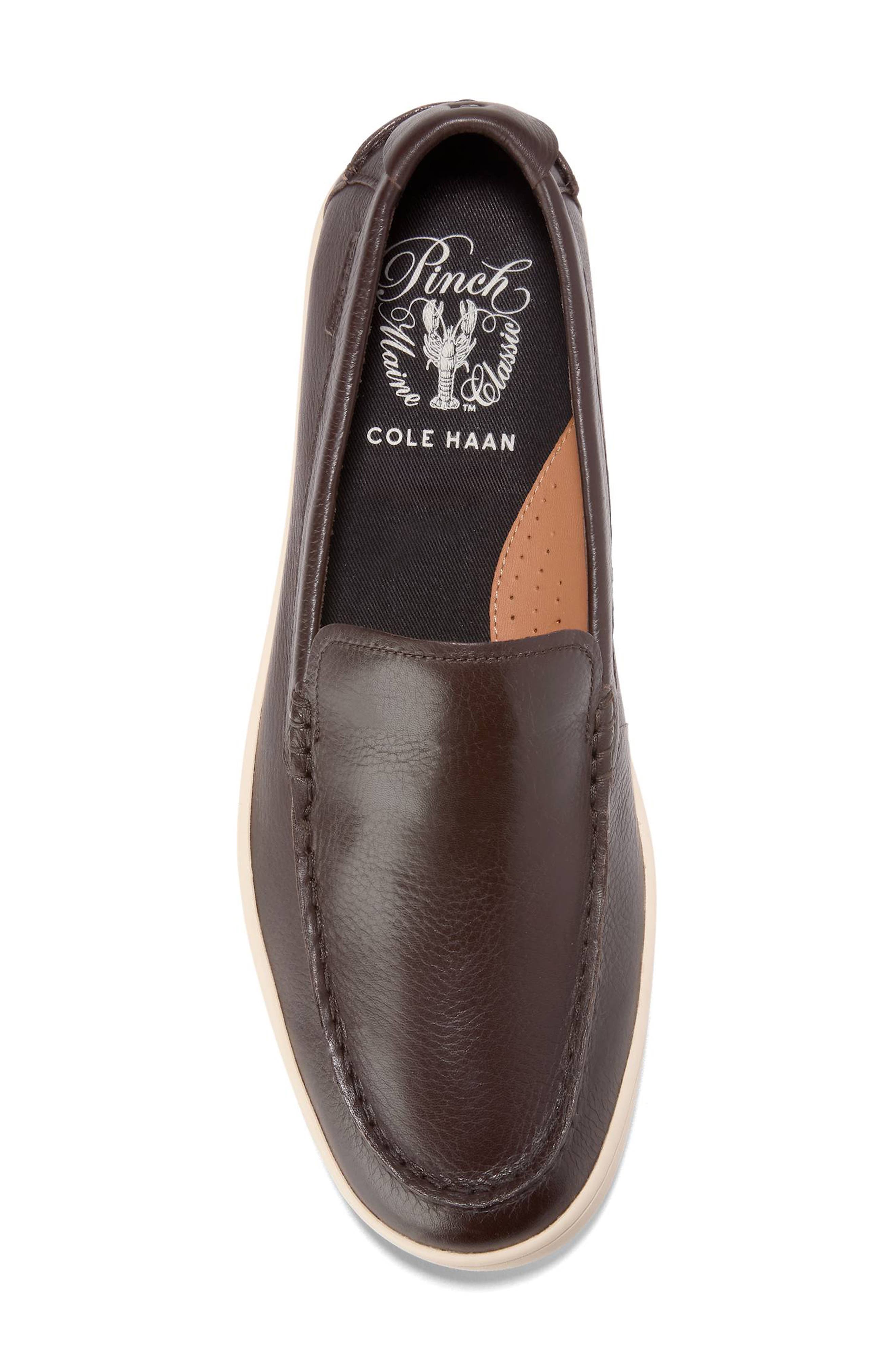 Cole Haan Pinch Weekend Venetian Loafer, Alternate, color, Dark Chocolate/ Angora