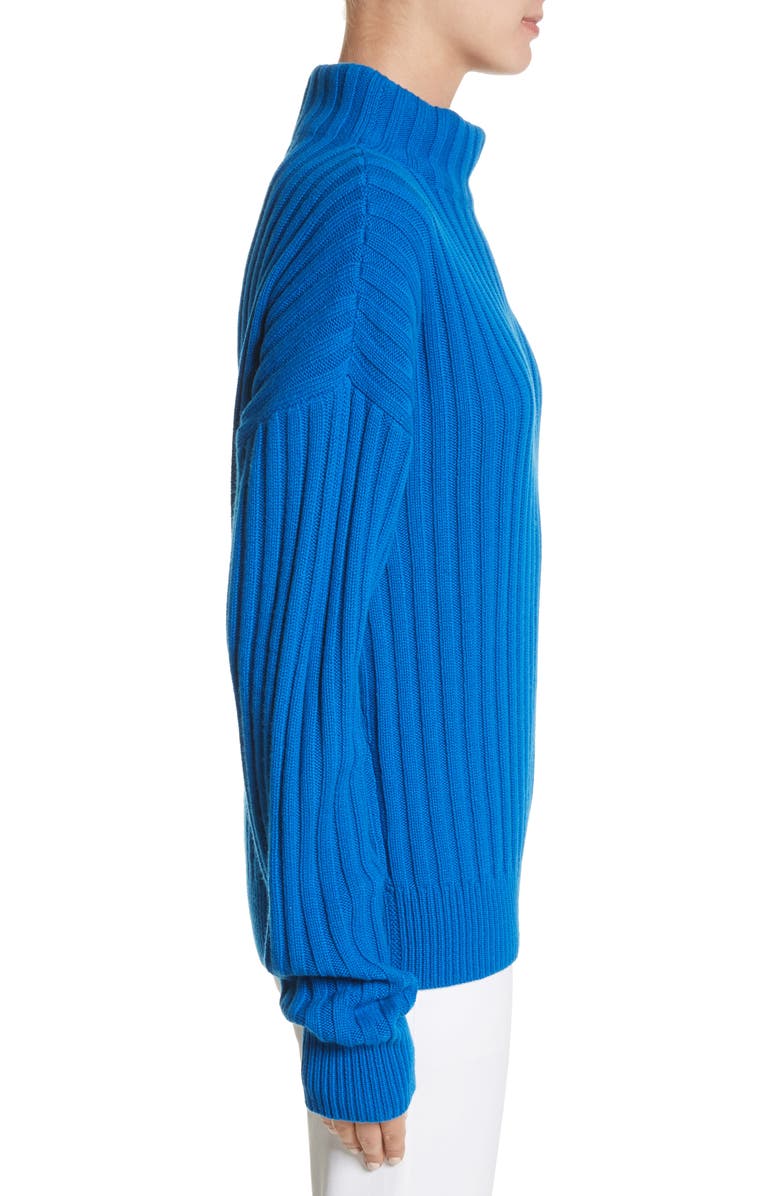 Michael Kors Cashmere Funnel Neck Pullover, Alternate, color, 