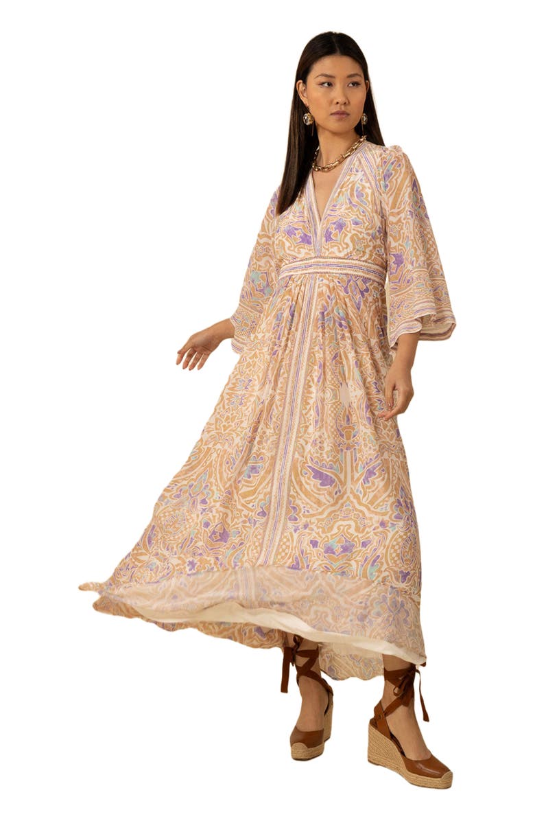 Hale Bob Abby Maxi Dress, Alternate, color, 