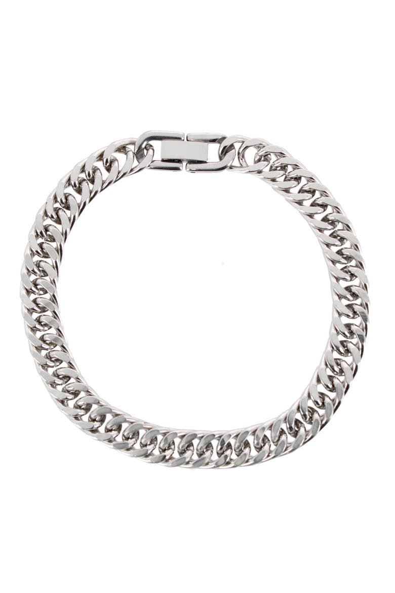 Lockwood Metal Link Bracelet, Alternate, color, Silver