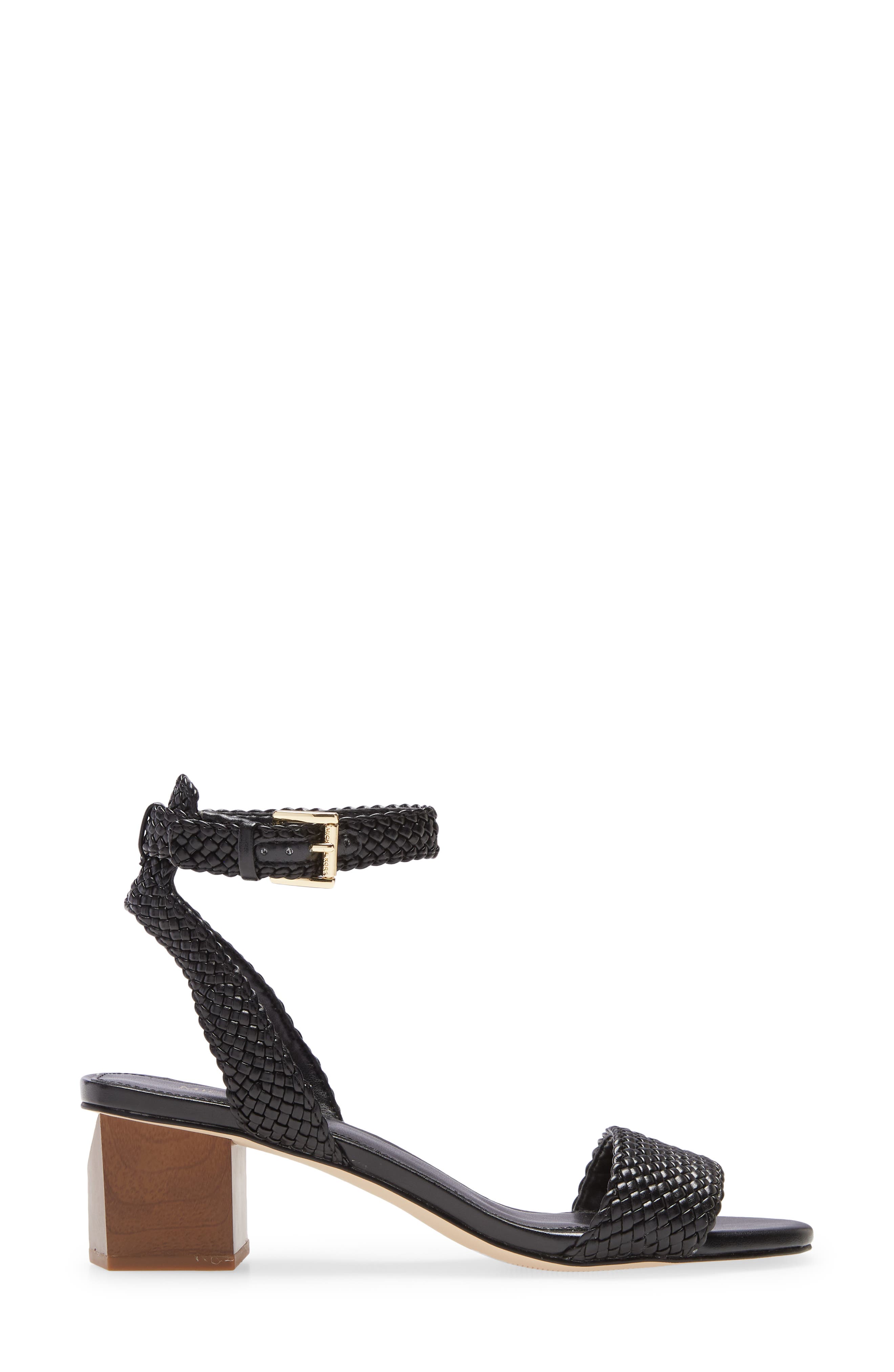 Petra Block Heel Sandal, Alternate, color, BLACK LEATHER
