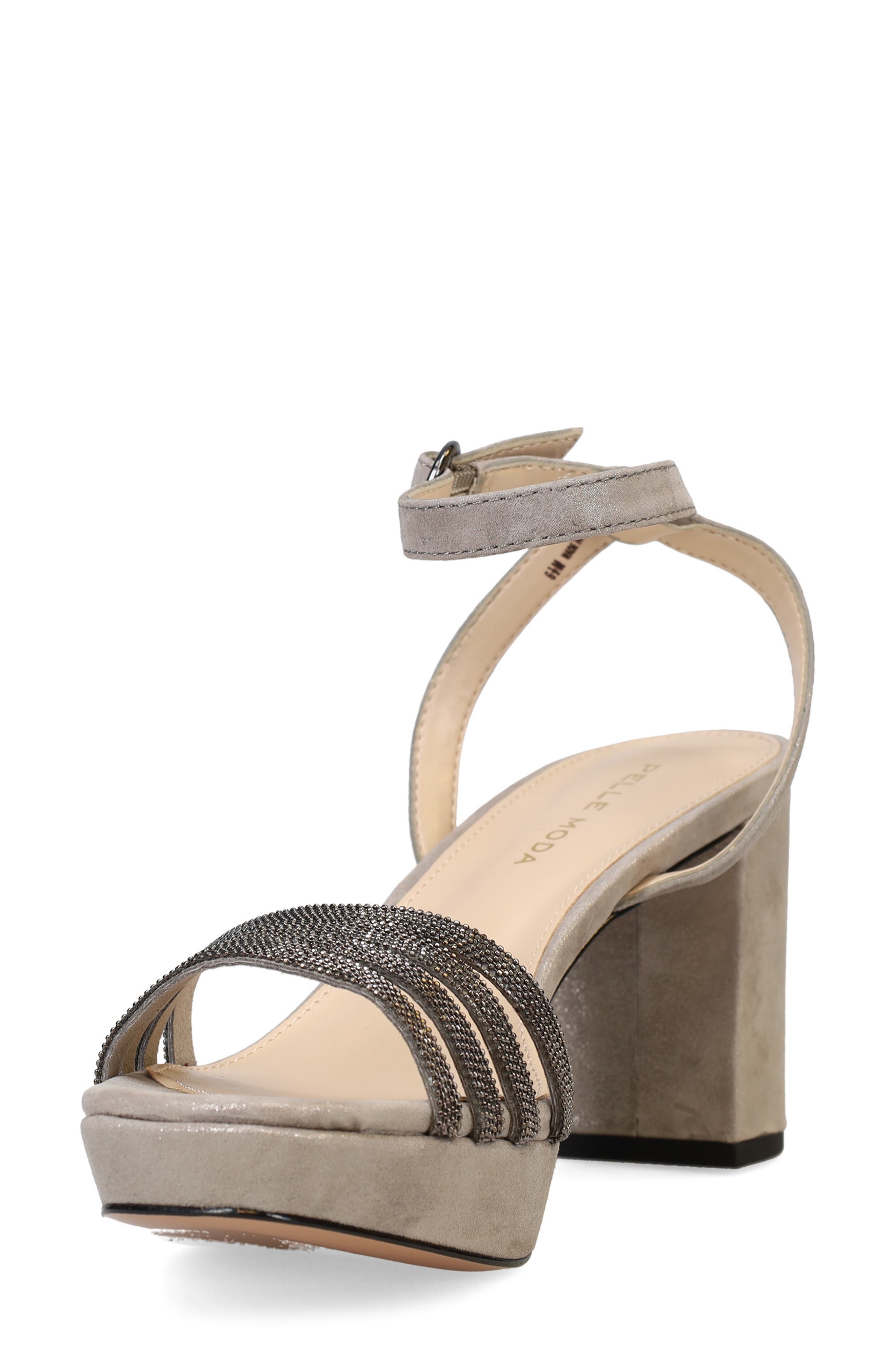 Pelle Moda Aliana Ankle Strap Sandal, Alternate, color, 