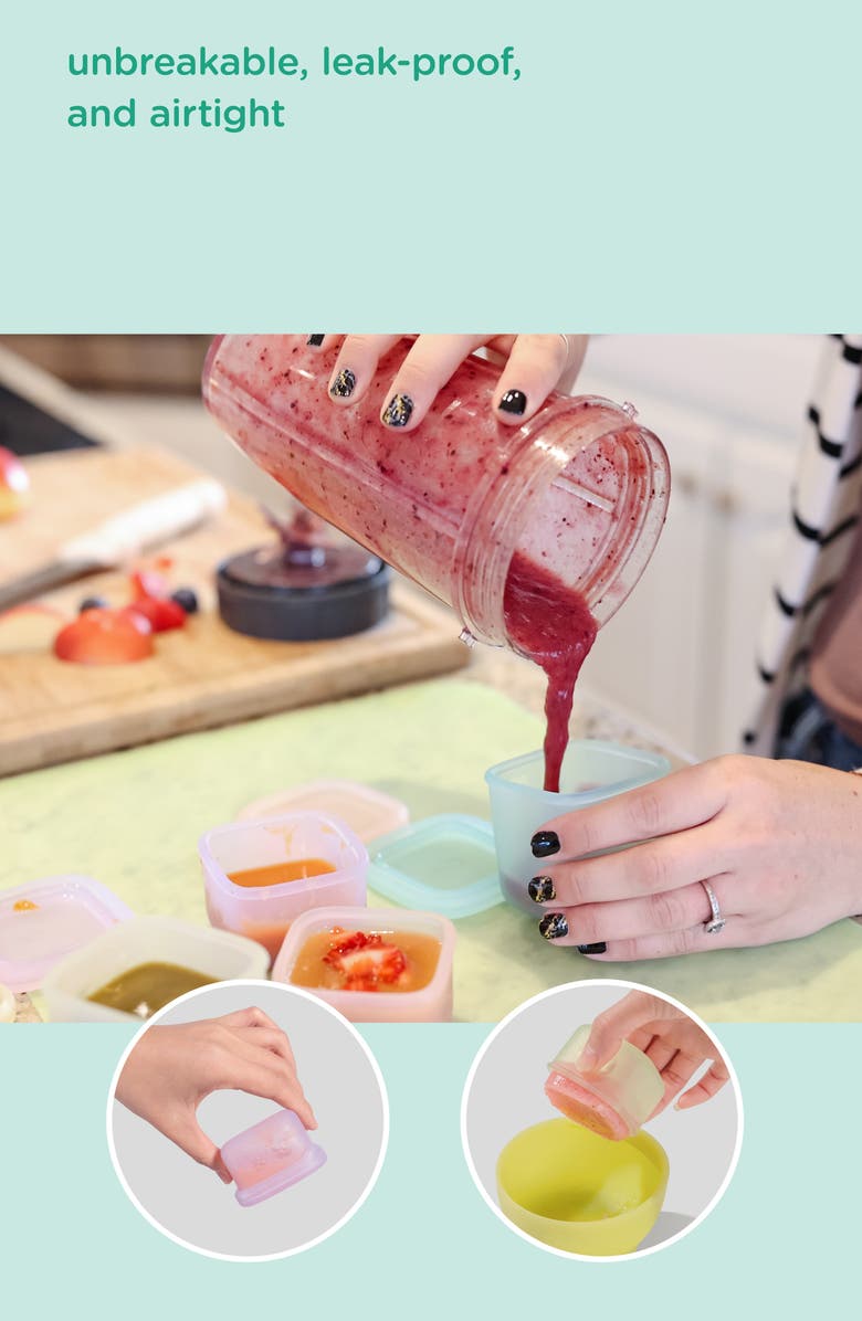 Olababy Set of 4 Snack Containers, Alternate, color,