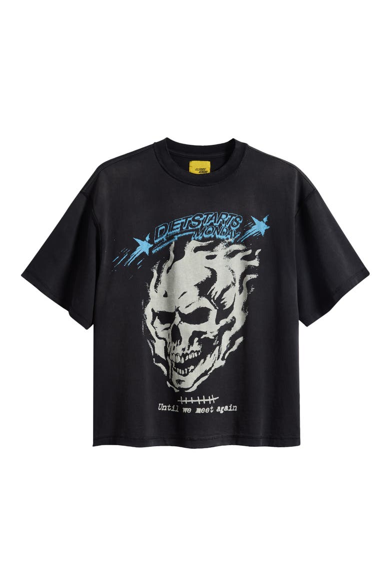 Ghost Rider Graphic T-Shirt, Main, color, VINTAGE BLACK