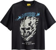 DIET STARTS MONDAY Ghost Rider Graphic T-Shirt