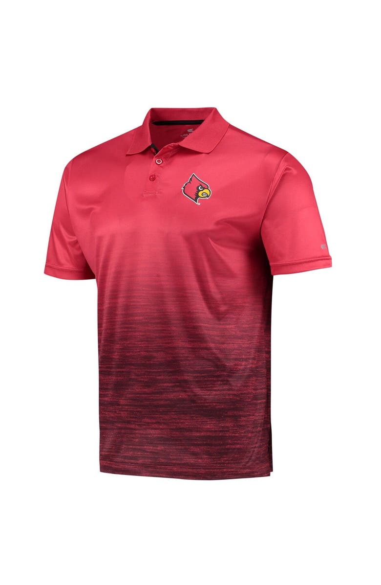 COLOSSEUM Men's Colosseum Red Louisville Cardinals Marshall Polo, Alternate, color, Red