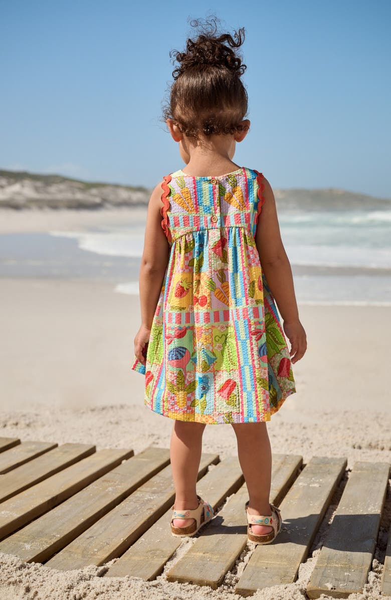 NEXT Kids' Print Cotton Seersucker Sundress, Alternate, color, 