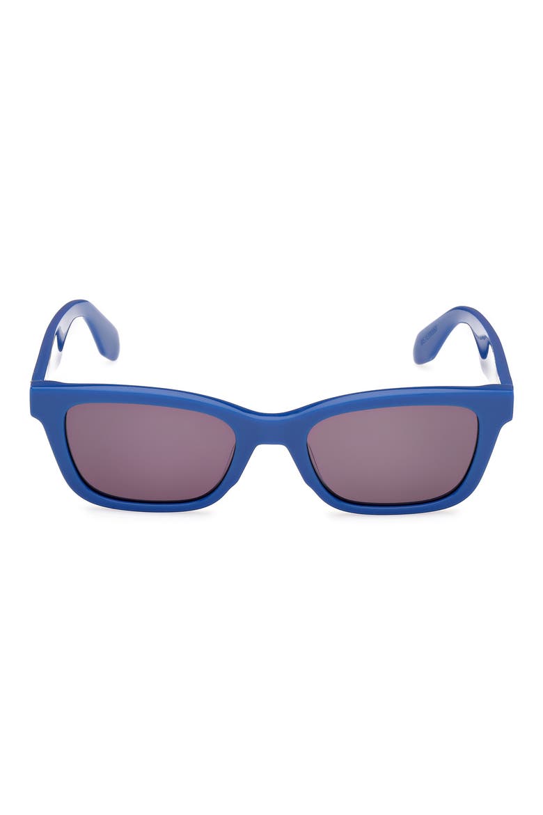 Navigator Sunglasses, Main, color, SHINY BLUE/ SMOKE