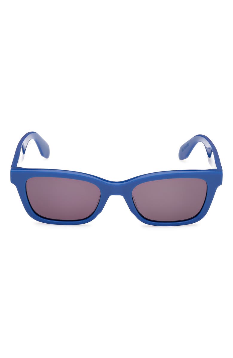 adidas Navigator Sunglasses, Main, color, Shiny Blue/ Smoke