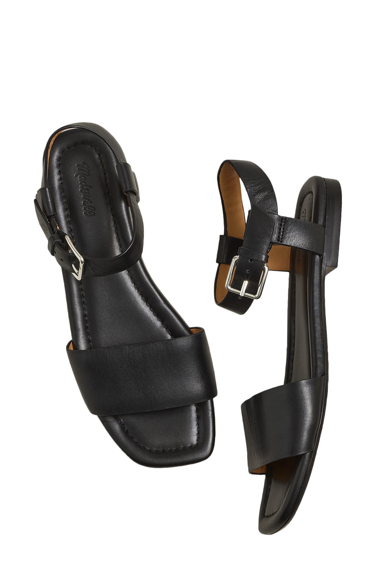 Madewell Alicante Ankle Strap Sandal, Alternate, color, 