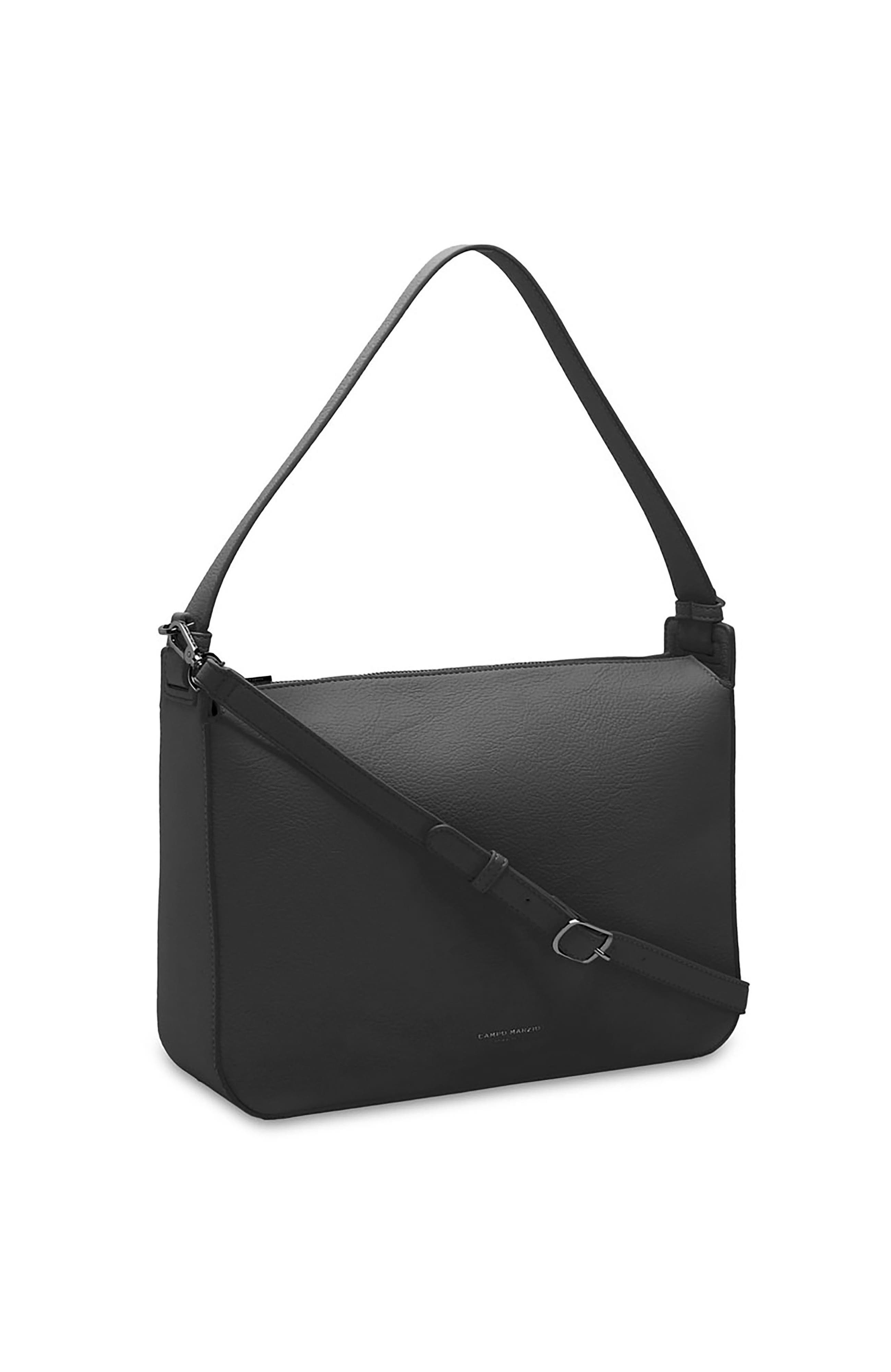 Vivian Everyday Shoulder & Crossbody Bag With Double Handles, Alternate, color, BLACK
