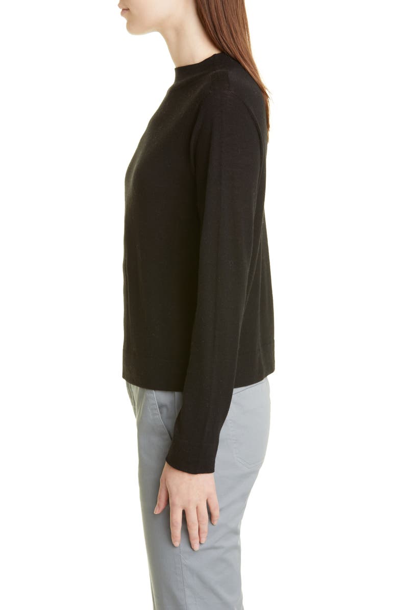Vince Funnel Neck Wool Blend Sweater, Alternate, color,