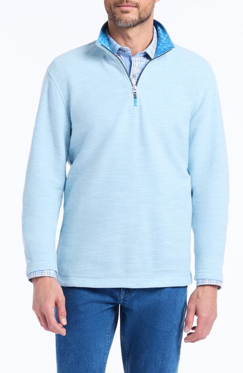 Ledson Quarter-Zip Knit Sweatshirt