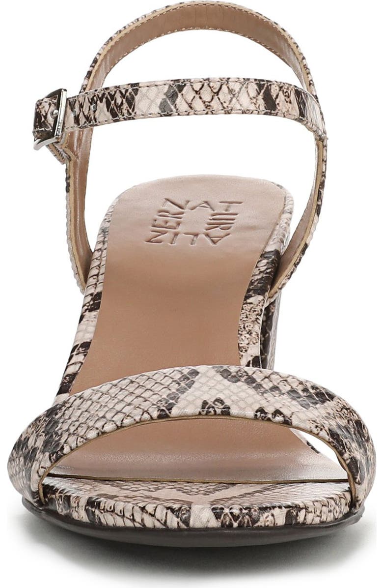 Naturalizer Bristol Sandal, Alternate, color, Snake Beige Faux Leather