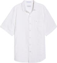 Tommy Bahama Nova Wave Short Sleeve Stretch Seersucker Button-Up Shirt