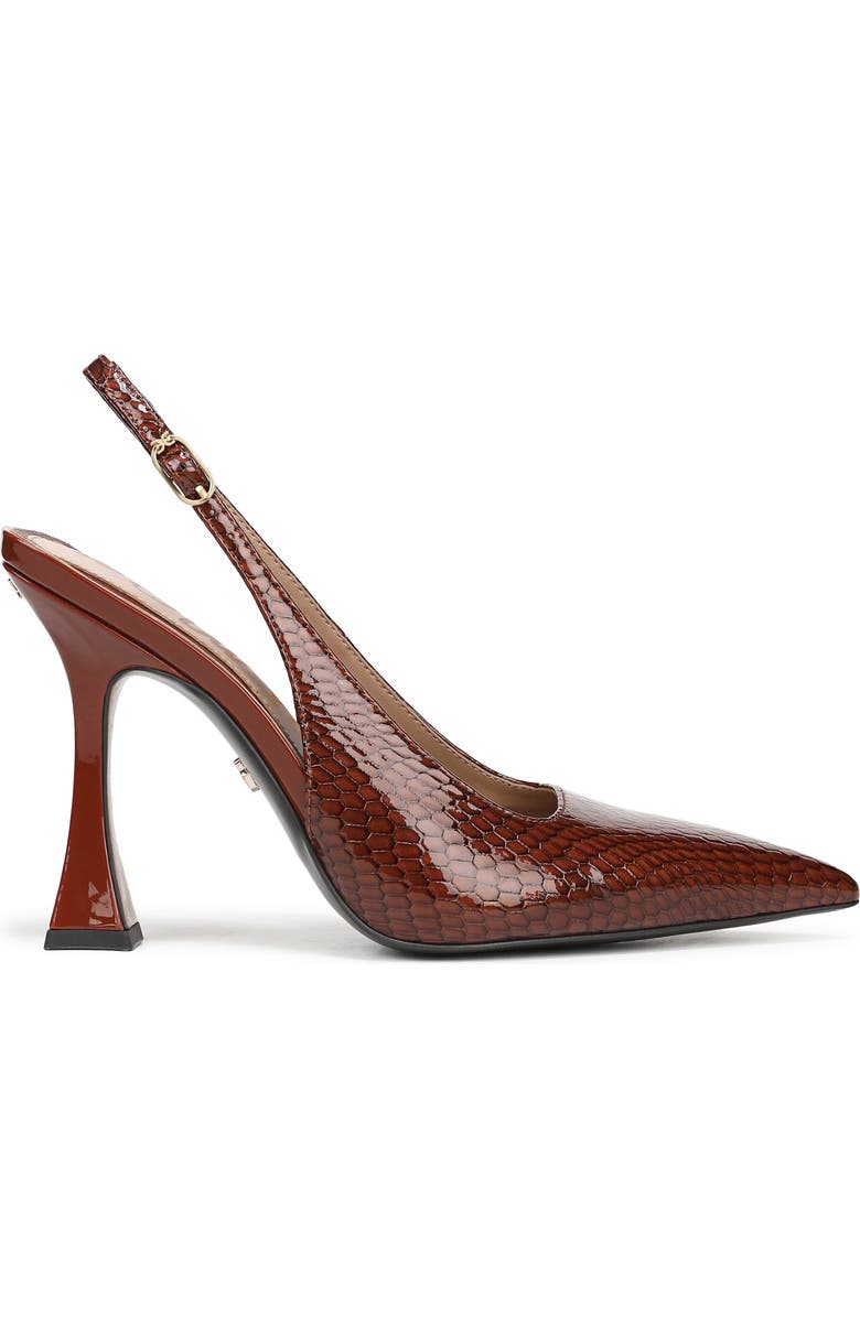 Sam Edelman Odette Slingback Pointed Toe Pump, Alternate, color, Antique Copper