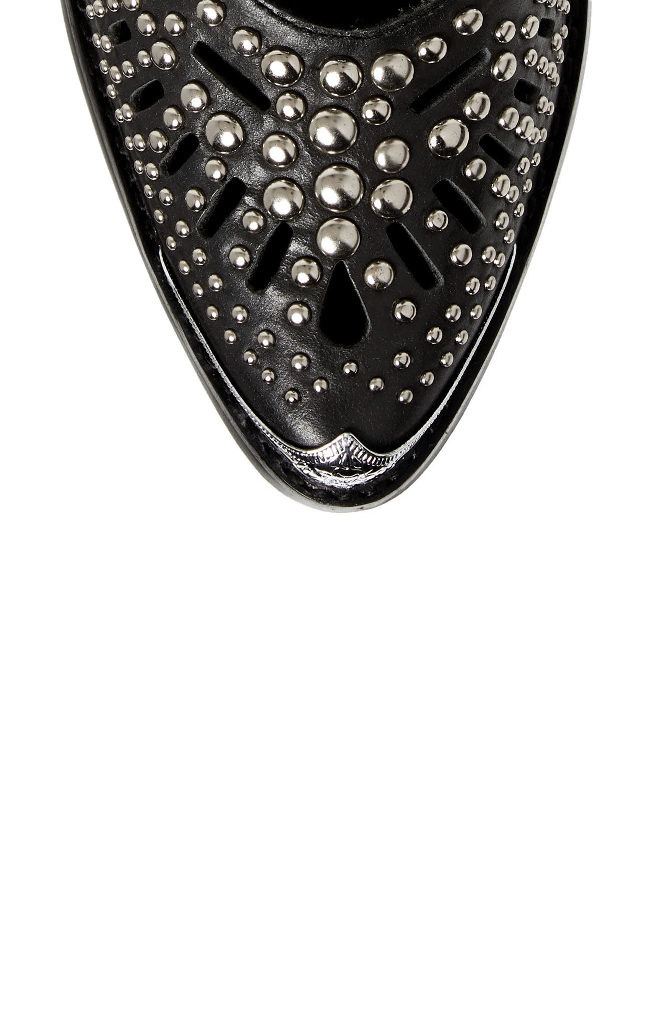 Jeffrey Campbell Wylie Studded Western Bootie, Alternate, color, 