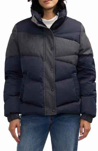 Scotch & Soda Skyla Boxy Denim Puffer Jacket