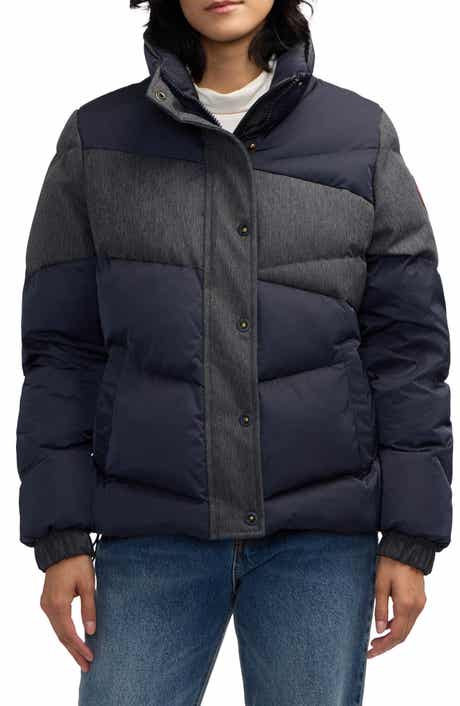 Scotch & Soda Skyla Boxy Denim Puffer Jacket