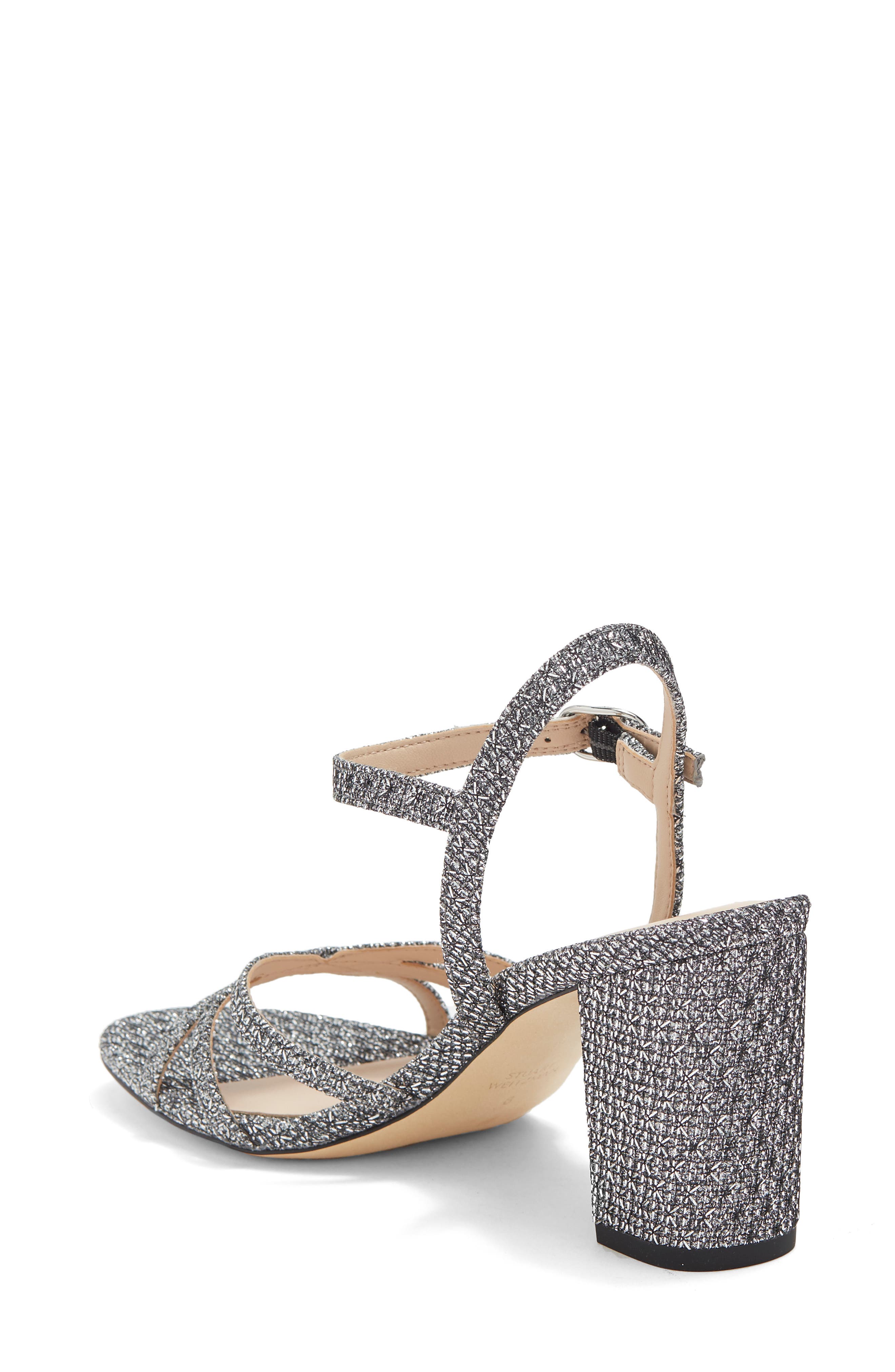 Stuart Weitzman Starla 75 Block Heel Sandal, Alternate, color, 