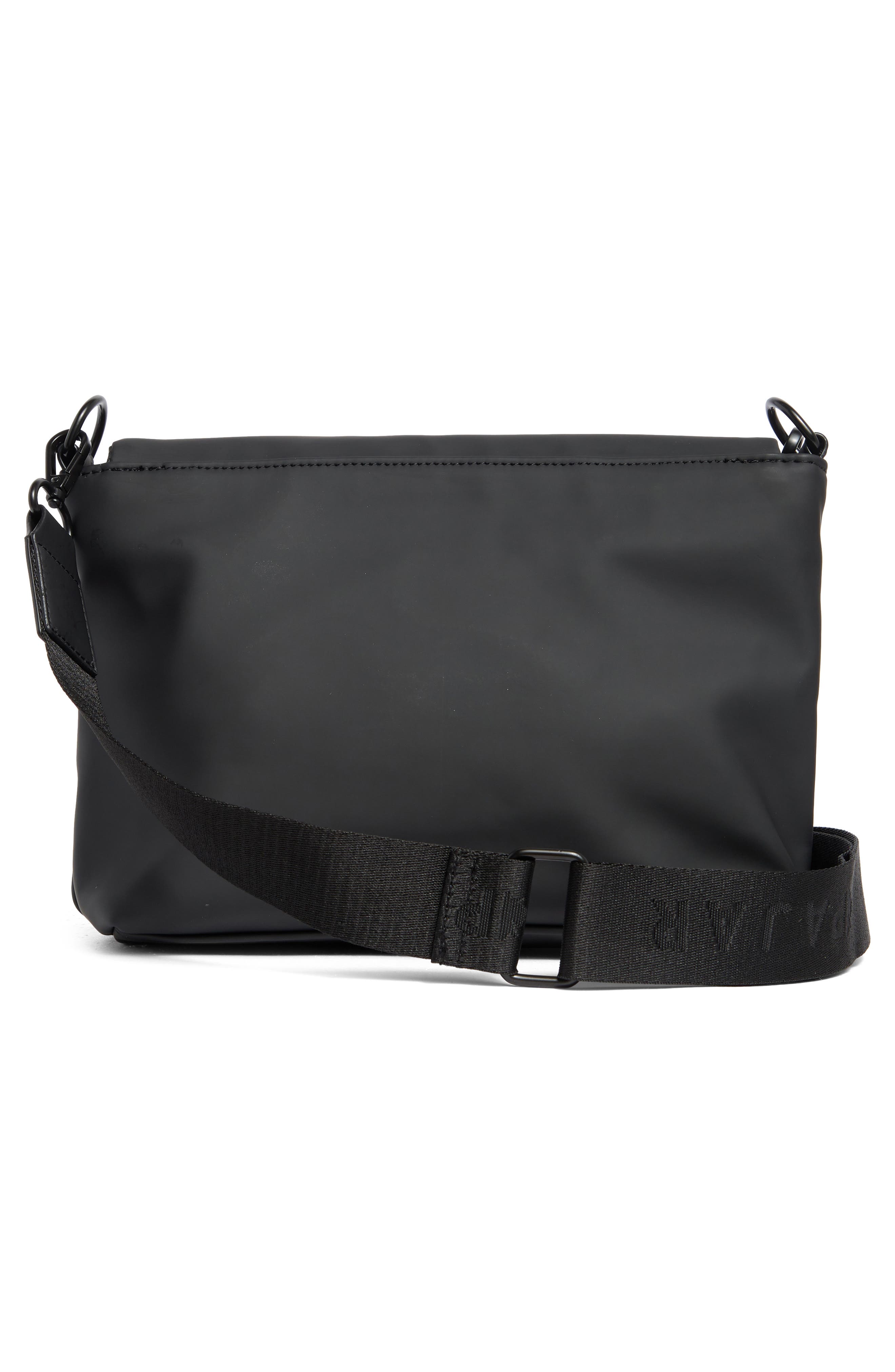 Pajar Jiro Waterproof Flap Crossbody Bag, Alternate, color, Black