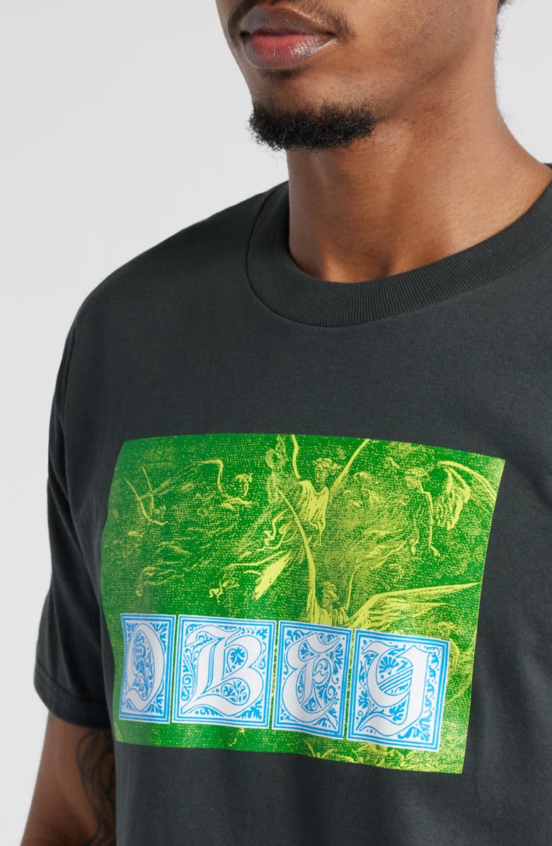 Obey Angels Cotton Graphic T-Shirt, Alternate, color, 