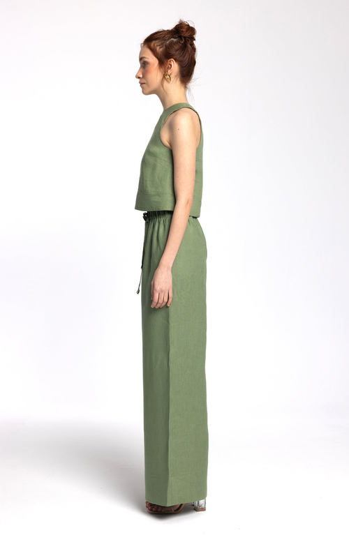 Monlicia Ciel Linen Pant