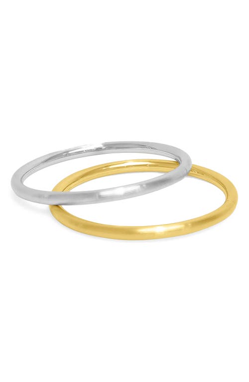 Dean Davidson Twist Midi Dune Bangle Set In Gold