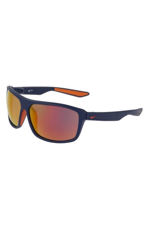 Nike Premier Stride 63mm Rectangular Sunglasses In Multi