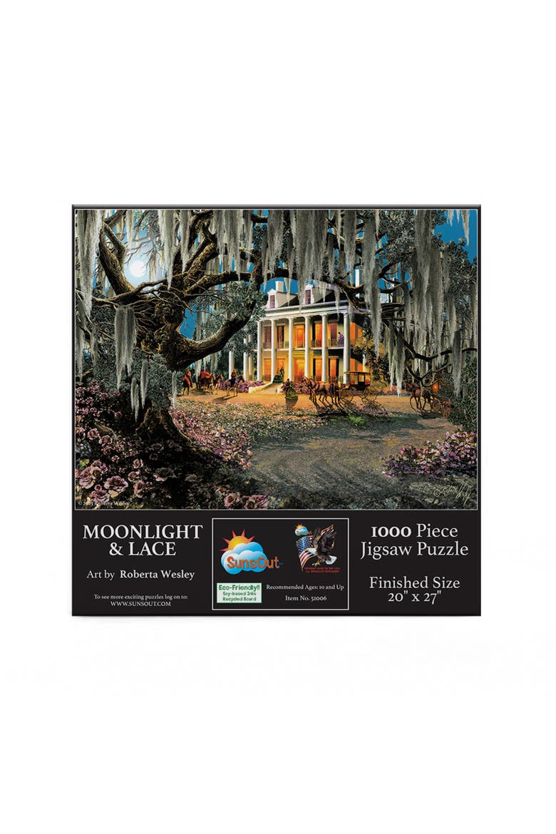 Moonlight & Lace 1000 piece Jigsaw Puzzle for Adults, Alternate, color, Multicolor