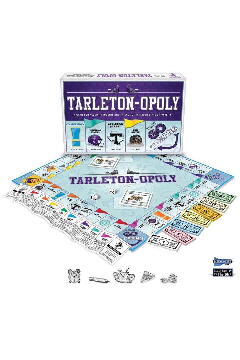 University Tarletonopoly Monopoly Board Game, Alternate, color, Multicolored