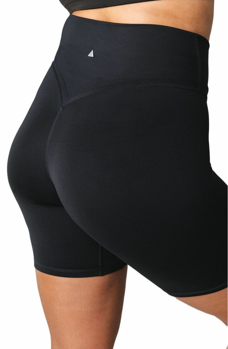 Vitality Daydream V Biker Short, Alternate, color, Midnight