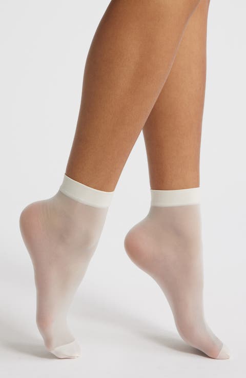 Sheer Ankle Socks