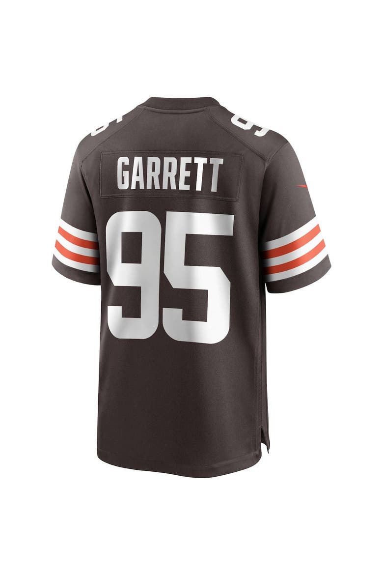 Men's Nike Myles Garrett Brown Cleveland Browns Game Player Jersey, Alternate, color, BROWN