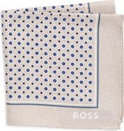 BOSS Silk Pocket Square