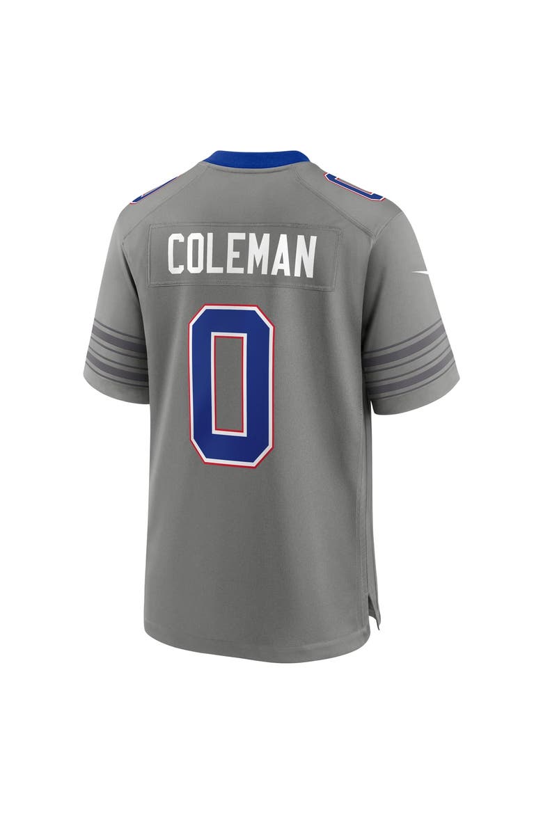 Men's Nike Keon Coleman Gray Buffalo Bills Nickel City Game Jersey, Alternate, color, Gray