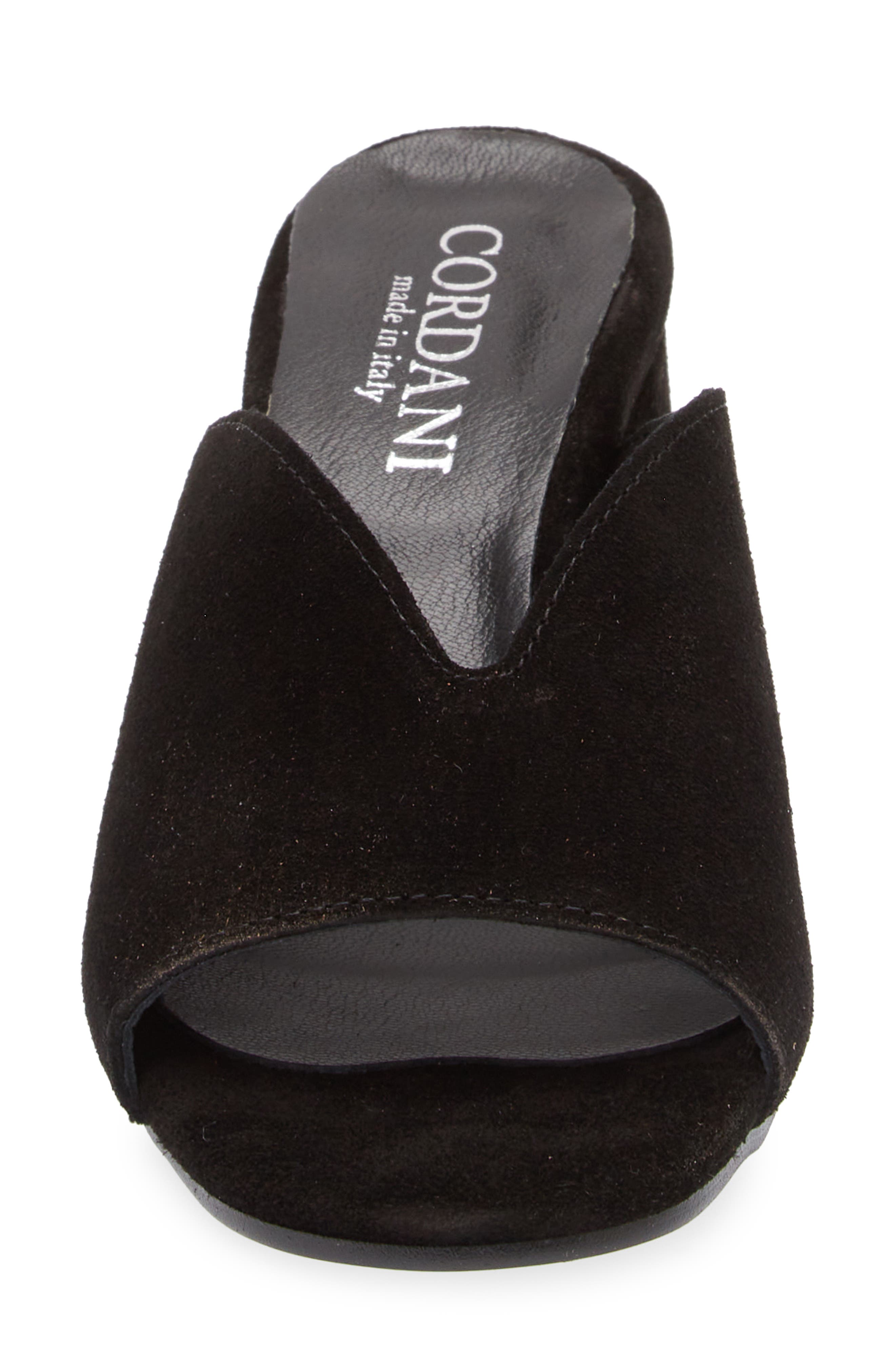 Cordani Pollie Slide Sandal, Alternate, color, Crosta Nero